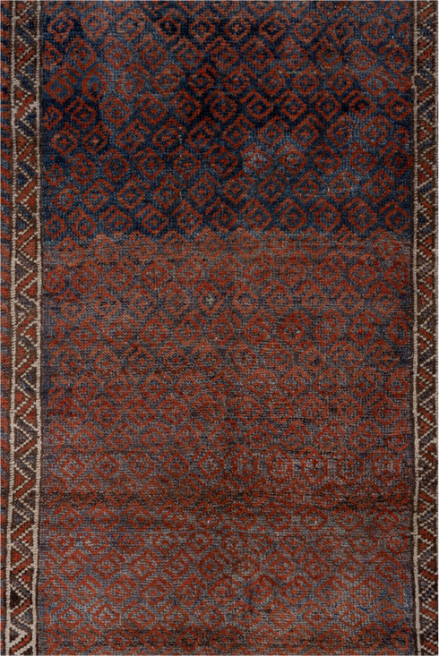Antique Belouch Area Rug (3' x 6')